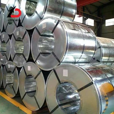 Z30 Z275 Galvanizli Çelik Yaprak Bobini Büyük Sıfır No Gi Sangle Metal Çatı Bobini