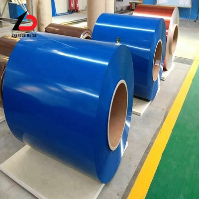 Ral Color PPGI Çelik Bobin PE SMP PVDF Metal Renkli Kaplı Bobinler