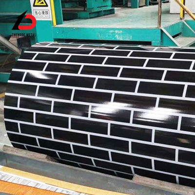 RoHS PPGI Çelik Bobin Ön Boyama Renkli Kaplı Yaprak Bobin Genişliği 3000mm