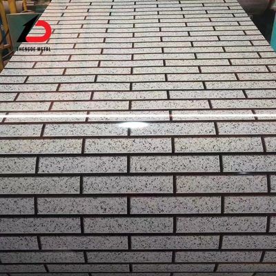 Tam sert PPGI çelik sarmalı PVDF sıcak DIP renkli kaplı levha sarmalı