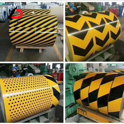 Ppgi kaplı spiral çelik Dx51d Dx52D JIS Standart ASTM Ral3005 6005 3013