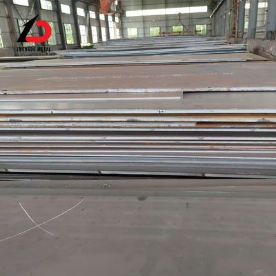 Q235B Ss400 S235jr ASTM A36 St37-2 Q345b S355jr Sıcak lastikli çelik levha düz demir ağ bükme kalıplama beton inşaat için metal levha