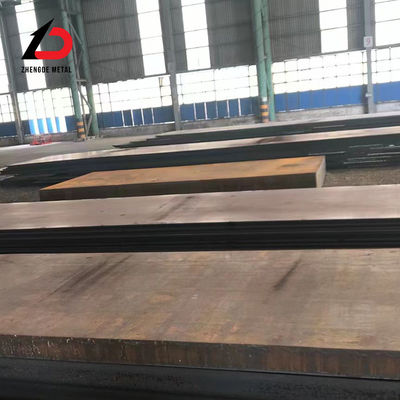 Q235B Ss400 S235jr ASTM A36 St37-2 Q345b S355jr Sıcak lastikli çelik levha düz demir ağ bükme kalıplama beton inşaat için metal levha