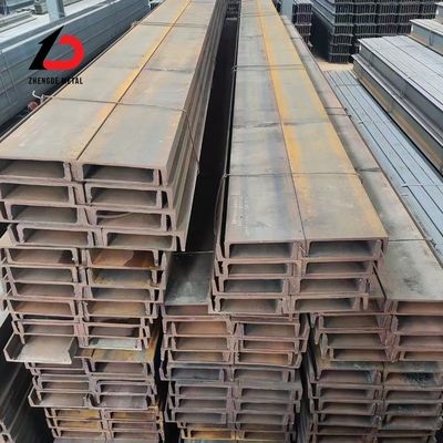 Rekabetçi Fiyatlı A36 Karbon Çelik C Kanalı 41X41 41*21 Sıcak DIP Galvanize U Kanalı Çelik