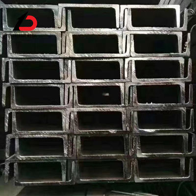 Soğuk olarak yuvarlanmış karbon çelik U Kanalı En S235jr galvanizli yapısal U Kanalı