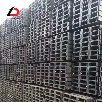Soğuk olarak yuvarlanmış karbon çelik U Kanalı En S235jr galvanizli yapısal U Kanalı