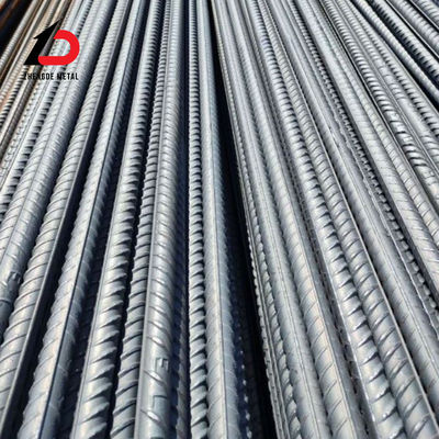 6mm 8mm 10mm HRB400 HRB500 B500 B500b Karbon çelik deforme edilmiş demir çubukları üretim standartları ASTM/JIS/AISI/DIN/BS/En/GB