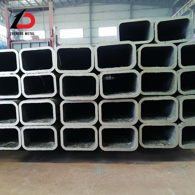 Karbon çelik dikişsiz boş bölümlü boru Siyah Sj355 ASTM A53 Q235 Q345 Sıcak vals teknik