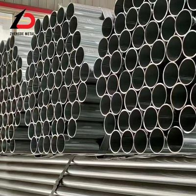 Basit Galvanizli Çelik Boru Gi Koplama Z30-275G/M2 ile Galvanizli Metal Boru