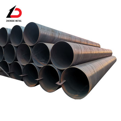 A106 A36 A53 6mm-20mm kalın çelik boru SSAW 609 mm spiral kaynaklı çelik boru petrol ve gaz boru hattı için kullanılır