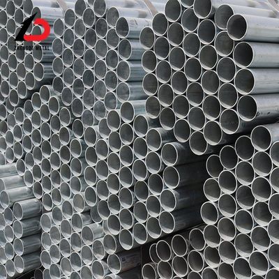 Yuvarlak Galvanizli Boru 10 Ft ASTM St37 12cr1MOV Sıcak Daldırılmış Çelik Boru