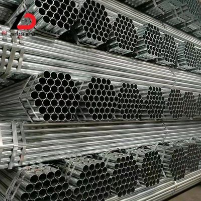 Yuvarlak Galvanizli Boru 10 Ft ASTM St37 12cr1MOV Sıcak Daldırılmış Çelik Boru
