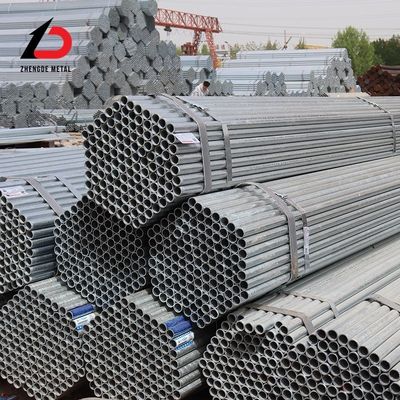 Yuvarlak Galvanizli Boru 10 Ft ASTM St37 12cr1MOV Sıcak Daldırılmış Çelik Boru