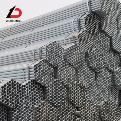 Yuvarlak Galvanizli Boru 10 Ft ASTM St37 12cr1MOV Sıcak Daldırılmış Çelik Boru