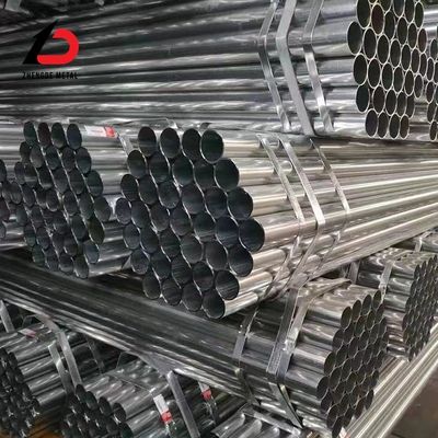 Yuvarlak Galvanizli Boru 10 Ft ASTM St37 12cr1MOV Sıcak Daldırılmış Çelik Boru