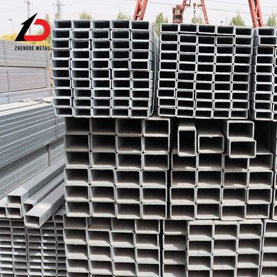 ASTM A500 Galvanizli Çelik Boru Shs Rhs Galvanizli Çelik Kare Boru