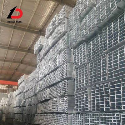 Fabrika Özel Boyut 20*20 25*25 30*30 100*100 200*200 20*40 30*40 Sıcak Diplenmiş Galvanizli Tüp Kare Dikdörtgen Tüp