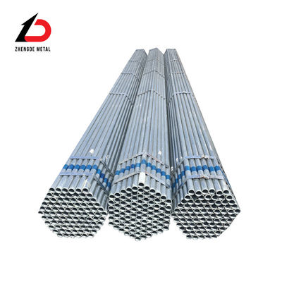 Kişisel çapı 20mm 35mm 40mm 4 inç Dx53D + Z Z100 Z275 Sıcak batırılmış yuvarlak galvanize boru galvanize yuvarlak boru