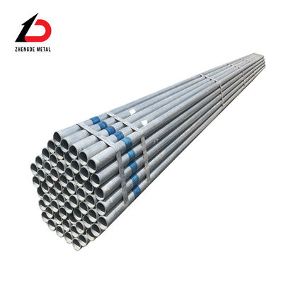 Kişisel çapı 20mm 35mm 40mm 4 inç Dx53D + Z Z100 Z275 Sıcak batırılmış yuvarlak galvanize boru galvanize yuvarlak boru