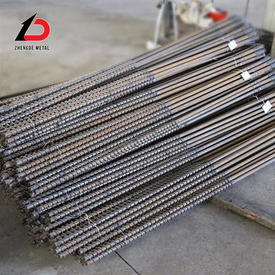 Tünelleme Eğilimi Kıyısı Kendiliğinden Borma Boltları 40cr R51/30 Anchor Bar Anchor Rods