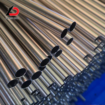 Saldırılmış Paslanmaz Çelik Yuvarlak Boru ASTM Dikişsiz 10mm Paslanmaz Boru 301 304