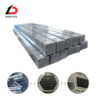 150*150*3mm 6m Uzunluk Sıcak Battırılmış Galvanizli Karbon Çelik kare boru / inşaat malzemesi için boru