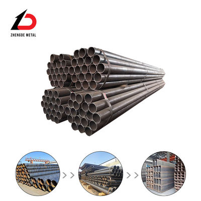 Yuvarlak çelik borular borular ASTM DN15 DN40 Karbon çelik kaynaklı çelik boru