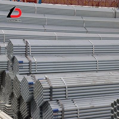 Galvanizli Çelik boru Q235 Q195 Q235 Q195 Sıcak daldırılmış galvanizli yuvarlak boru