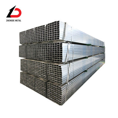 Avrupa Standart Özel Boyut 20*20mm 40*40mm 60*60mm 80*80mm Galvanizli Çelik Kare Tüp/Tüp