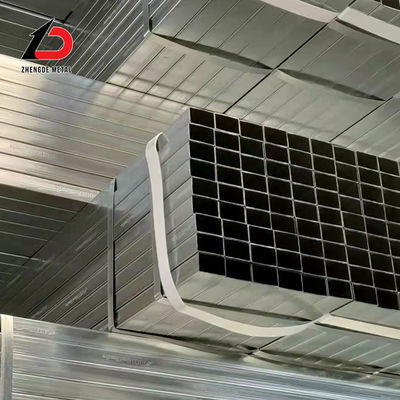 Fabrika Özel 20*30 30*40 40*60 60*80*2/1.5mm Sıcak Daldırılmış Galvanize Düzgen Tüp/Tüp