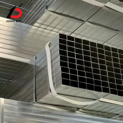 Fabrika Özel 20*30 30*40 40*60 60*80*2/1.5mm Sıcak Daldırılmış Galvanize Düzgen Tüp/Tüp
