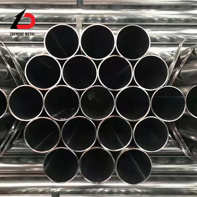 15 mm çaplı galvanizli çelik yapı borusu ASTM A120 Siyah Toz kaplama