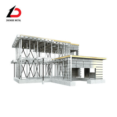 Üretim Tasarımı Çelik Çerçeve Yapısı Depo Metal Çelik Yapısı