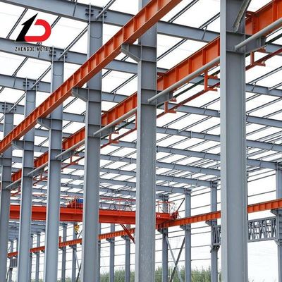 Ticari Metal Çerçeve Depo DIN Standart ODM önceden üretilmiş