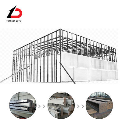 ASTM Çelik Prefabrik Binalar Çiftlik Depoları Endüstriyel Çadır Büyük Çelik Yapı