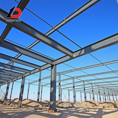 ASTM Çelik Prefabrik Binalar Çiftlik Depoları Endüstriyel Çadır Büyük Çelik Yapı