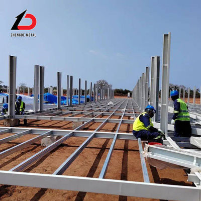 Q235 Önden Yapımlı Bina Çelik Yapısı Özel S235 S275jr