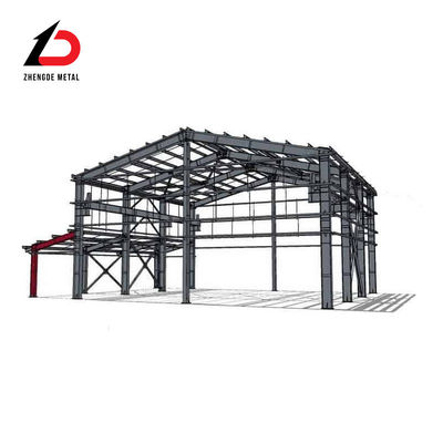 Q235 Önden Yapımlı Bina Çelik Yapısı Özel S235 S275jr