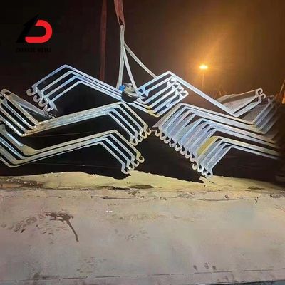 Avrupa Standart Yaprak Toplama Karbon U Tipi II Tipi III Tipi En10249 S355jr S355j0 S355j2h Sy295 Sy390 Sıcak Dolaştırılmış