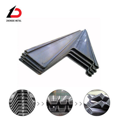 AISI Sy295 Yaprak yığın 600 X 130 Sy390 Type3 Type4 Hafif sıcakta yuvarlanmış