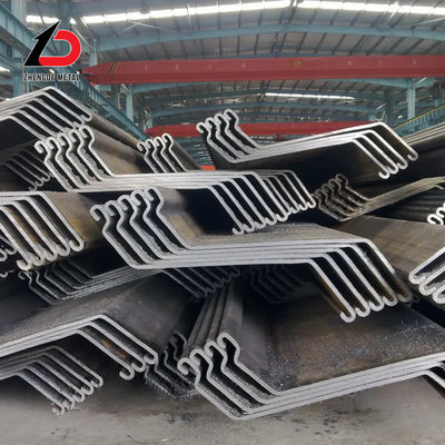 AISI Sy295 Yaprak yığın 600 X 130 Sy390 Type3 Type4 Hafif sıcakta yuvarlanmış