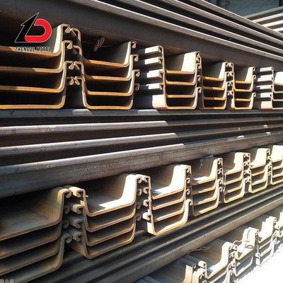 Z Tipi Sıcak Dolaştırılmış Yapı Çubukları OEM Liman İnşaatı Ve Derin Temel