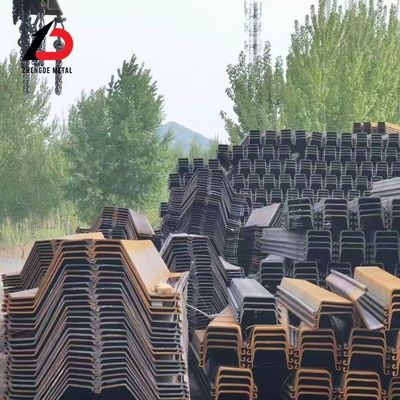 Çin Tedarikçisi Q235 Sev245 S355n Z Tipi U Tipi Larsen Çelik Yaprak Yığınları