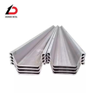 Sy390 U Tipi Çelik Yaprak Yığın 8m 10m 12m Bağlantılı Yapraklar