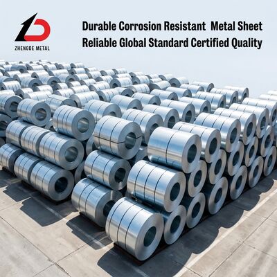 Z60 Elektrikli galvanizli çelik sarmal 0.3-2.0mm 600-1250mm 60g/m2 kaplama ile soğuk lastikli substrat