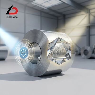 Roofing Galvanized Steel Coil Z180 Corrugated Sheet Base 600-1250mm Width Oiled Surface