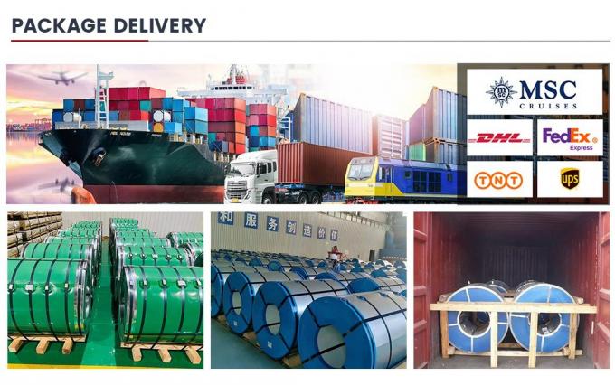 Ral Color PPGI Çelik Bobin PE SMP PVDF Metal Renkli Kaplı Bobinler 11