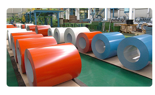 JIS PPGI Çelik Bobin 20 Ölçüm 28 Ölçüm Renkli Kaplı Galvanizli Çelik Bobin 2