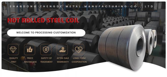 ASTM A36 A35 Çelik Yaprak Bobini 1010 Q235B Q345I S235jr Sıcak Lastikli Çelik Bobin Stock 0