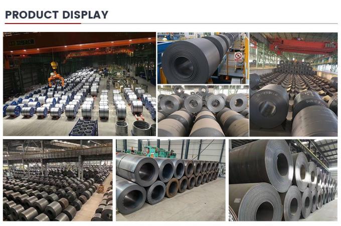 ASTM A36 A35 Çelik Yaprak Bobini 1010 Q235B Q345I S235jr Sıcak Lastikli Çelik Bobin Stock 8